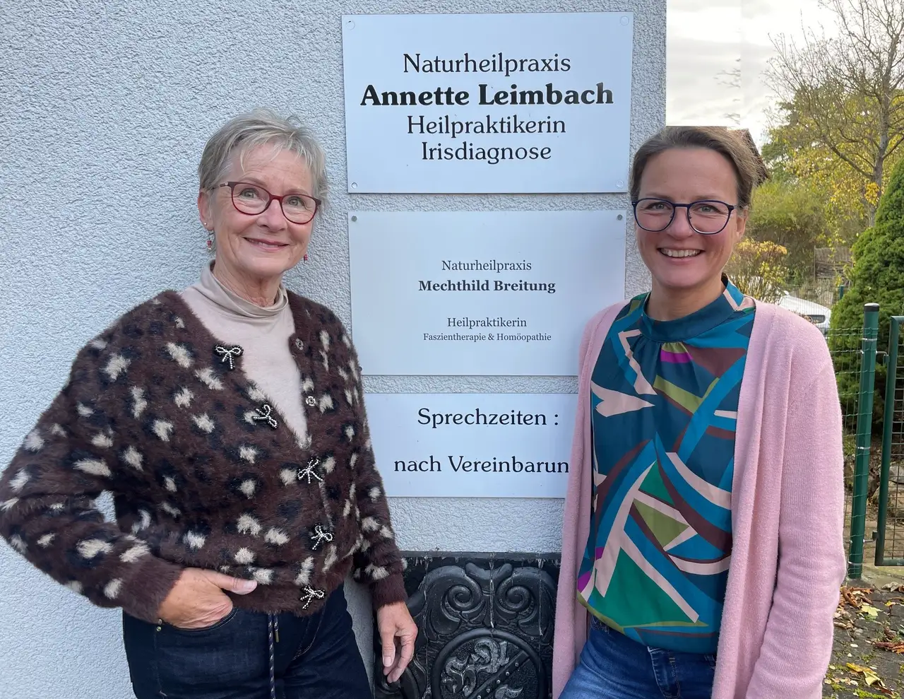 Annette Leimbach und Mechthild Breitung